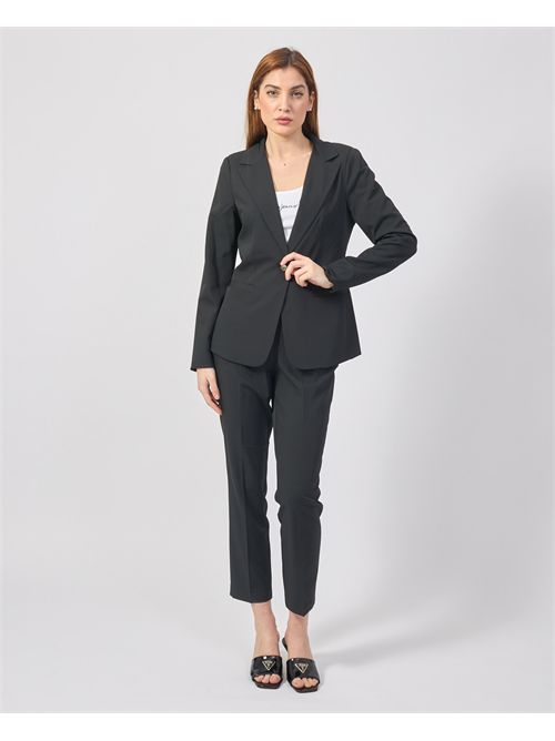 Yes Zee women's single-breasted jacket in technical fabric YES ZEE | G431-KE000801